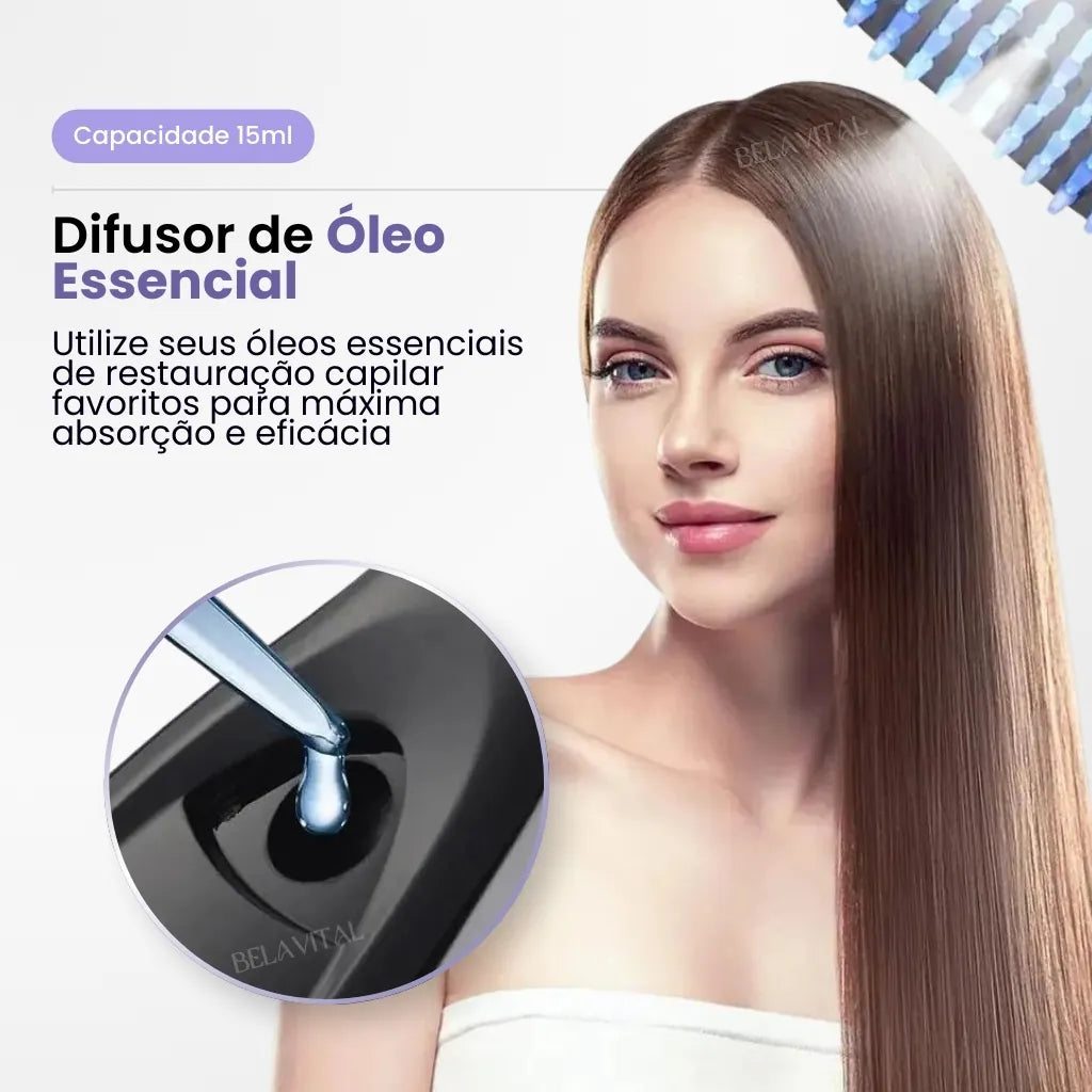 Cepillo para terapia capilar: TheraBrush Smarts 4 en 1