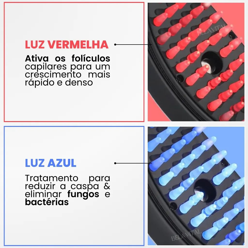 Cepillo para terapia capilar: TheraBrush Smarts 4 en 1